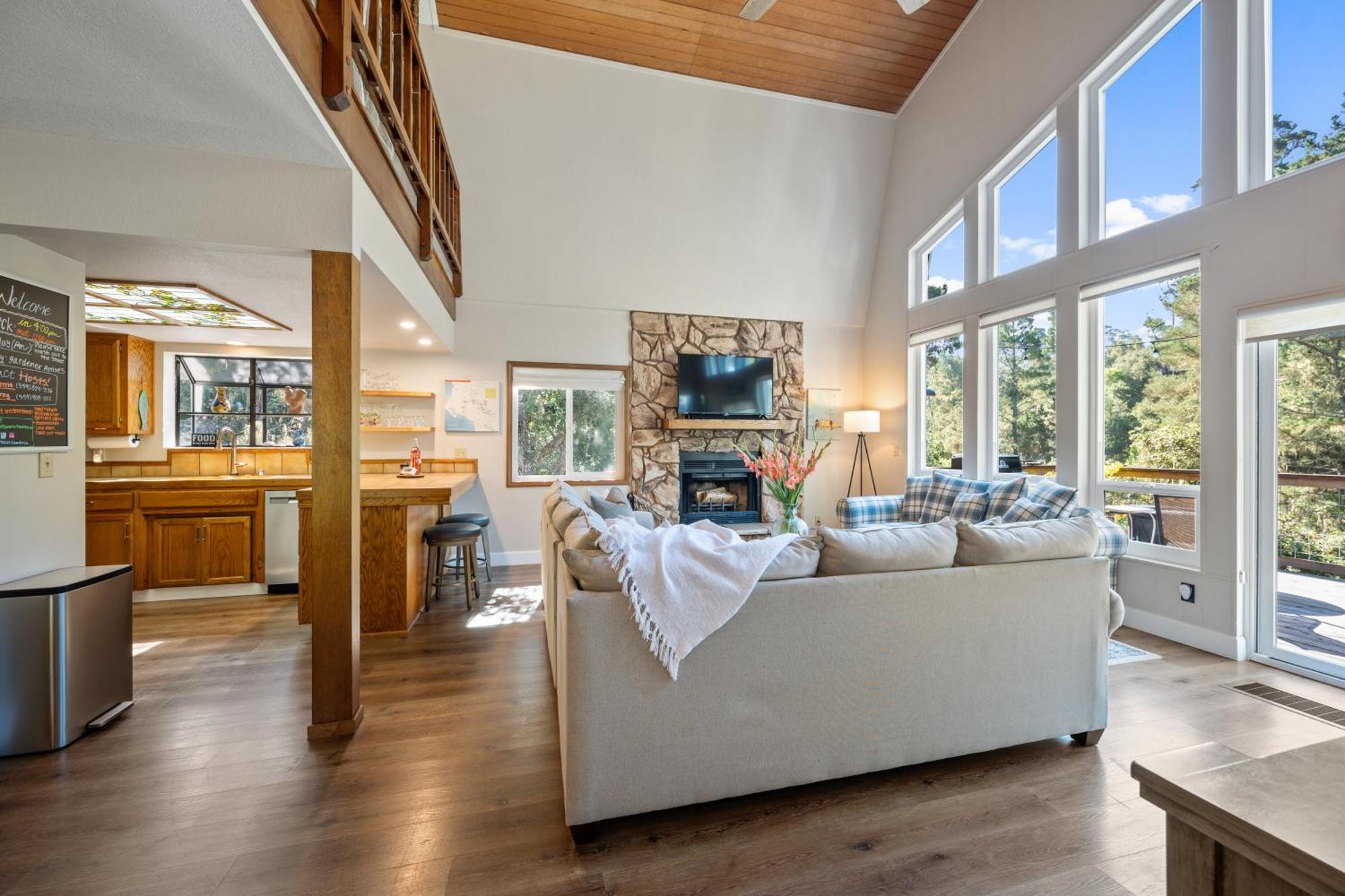 Coastal Retreat King Beds Big Sur Cabin Evcharger Cambria Exterior photo